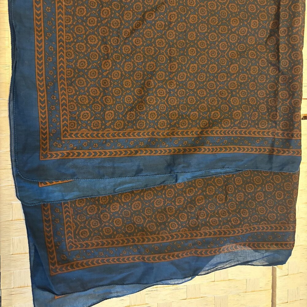 Moismont Square Cotton Scarf No. 001 Deadstock